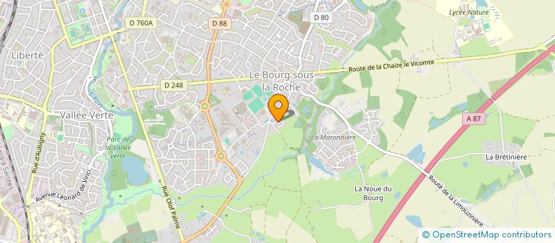 localisation de l'entreprise MONSIEUR MOHAMMED BENHOUARA à LA ROCHE-SUR-YON