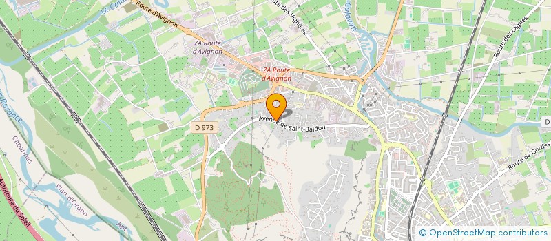 localisation de l'entreprise MONSIEUR MOHAMMED BENJADDI  CAVAILLON