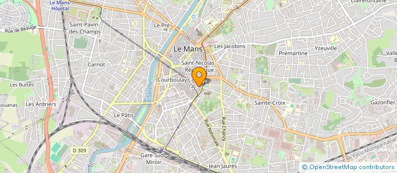localisation de l'entreprise MONSIEUR MOHAMMED BENJELLOUN à LE MANS