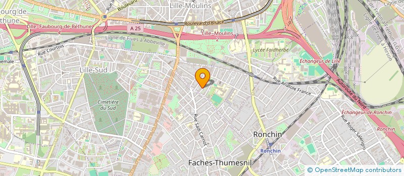 localisation de l'entreprise MONSIEUR MOHAMMED BENJIRA à LILLE