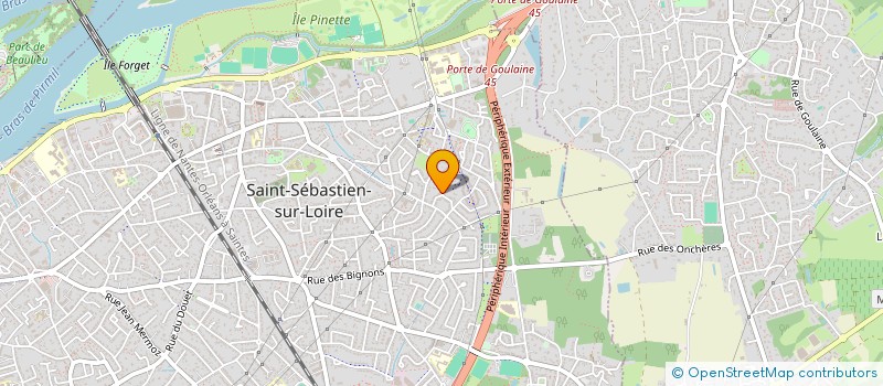 localisation de l'entreprise MONSIEUR MOHAMMED BENJLI à SAINT-SEBASTIEN-SUR-LOIRE