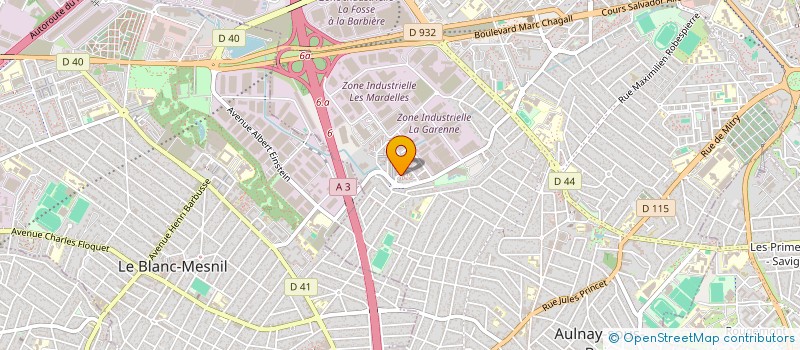 localisation de l'entreprise MONSIEUR MOHAMMED BENKABA à AULNAY-SOUS-BOIS