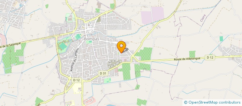 localisation de l'entreprise MONSIEUR MOHAMMED BENKABOU  BOMPAS