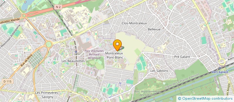 localisation de l'entreprise MONSIEUR MOHAMMED BENKADDOUR à SEVRAN