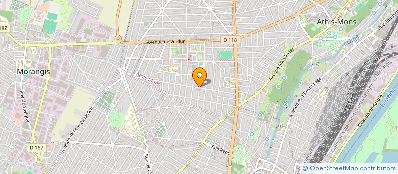 localisation de l'entreprise MONSIEUR MOHAMMED BENMAAMAR à ATHIS-MONS