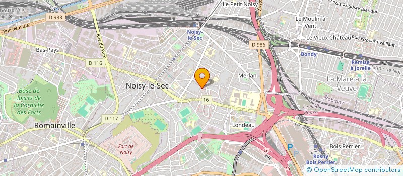 localisation de l'entreprise MONSIEUR MOHAMMED BENMOKKADED à NOISY-LE-SEC