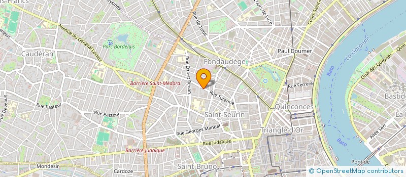 localisation de l'entreprise MONSIEUR MOHAMMED BENMOUSA  BORDEAUX