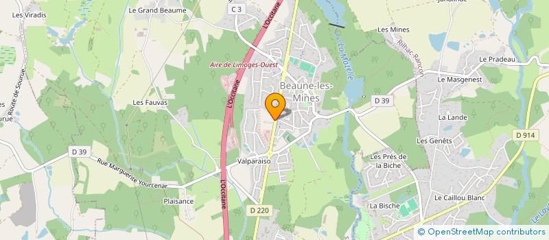 localisation de l'entreprise MONSIEUR MOHAMMED BENNIA à LIMOGES