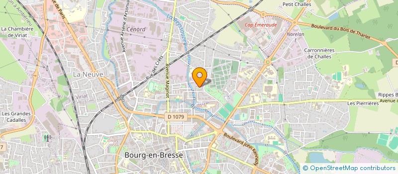localisation de l'entreprise MONSIEUR MOHAMMED BENOUIS à BOURG-EN-BRESSE