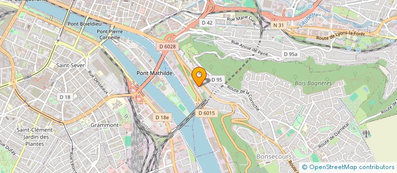 localisation de l'entreprise MONSIEUR MOHAMMED BENSADIA  ROUEN