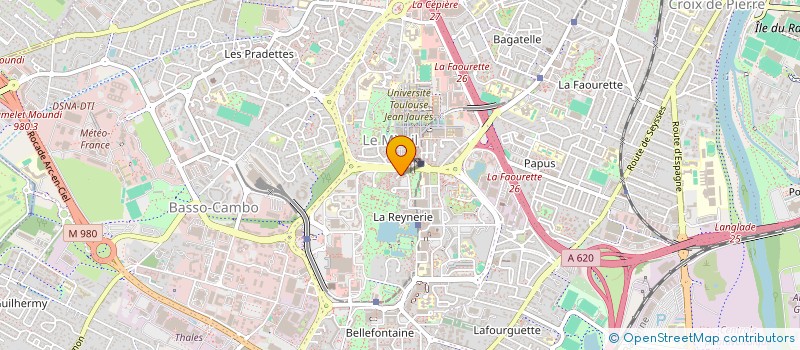 localisation de l'entreprise MONSIEUR MOHAMMED BENSEKRANE à TOULOUSE