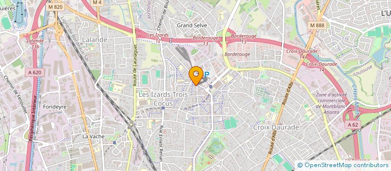 localisation de l'entreprise MONSIEUR MOHAMMED BENSEKRANE à TOULOUSE