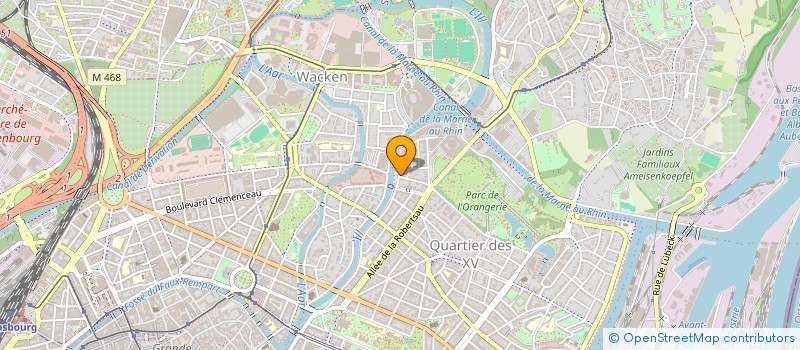 localisation de l'entreprise MONSIEUR MOHAMMED BENTOTOCH  STRASBOURG