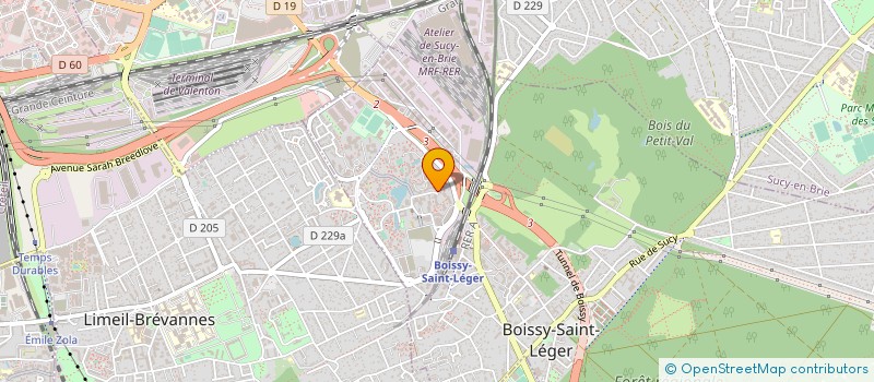 localisation de l'entreprise MONSIEUR MOHAMMED BENYOUCEF à BOISSY-SAINT-LEGER