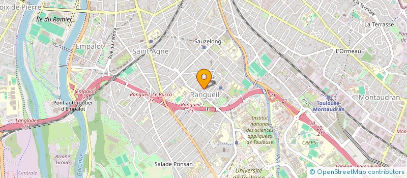 localisation de l'entreprise MONSIEUR MOHAMMED BENZERGA à TOULOUSE