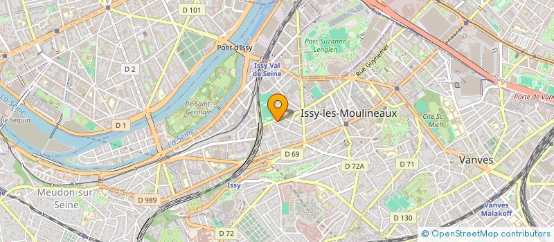 localisation de l'entreprise MONSIEUR MOHAMMED BERAICH à ISSY-LES-MOULINEAUX