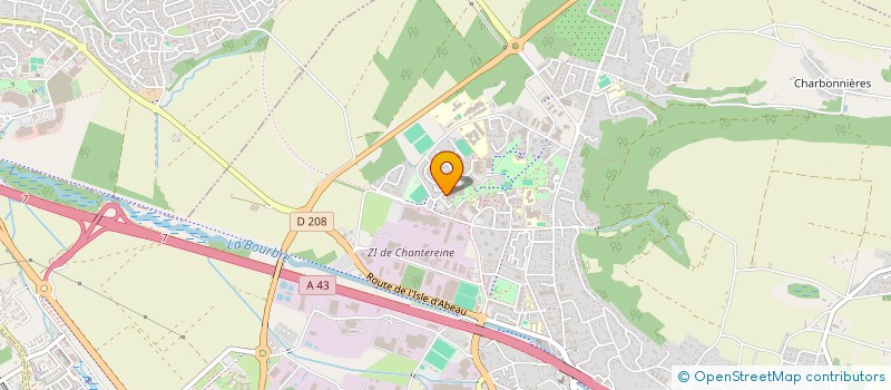 localisation de l'entreprise MONSIEUR MOHAMMED BERHAIL à BOURGOIN-JALLIEU