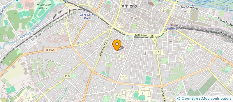 localisation de l'entreprise MONSIEUR MOHAMMED BERRADA à AMIENS