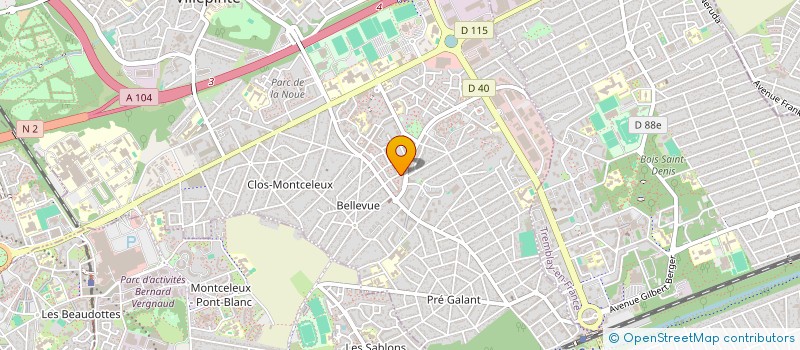 localisation de l'entreprise MONSIEUR MOHAMMED BERRAZEL à VILLEPINTE