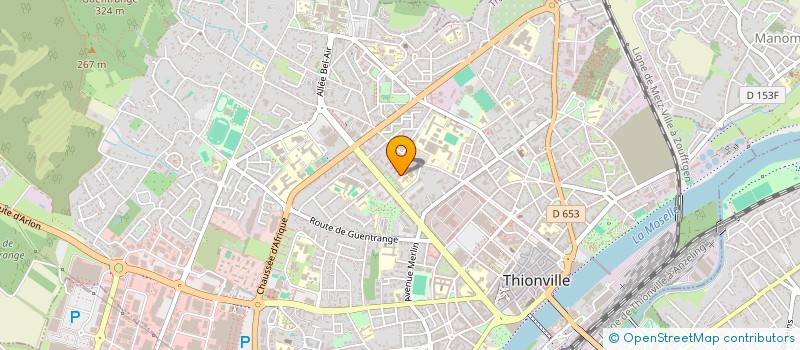 localisation de l'entreprise MONSIEUR MOHAMMED BESSEGHIR  THIONVILLE