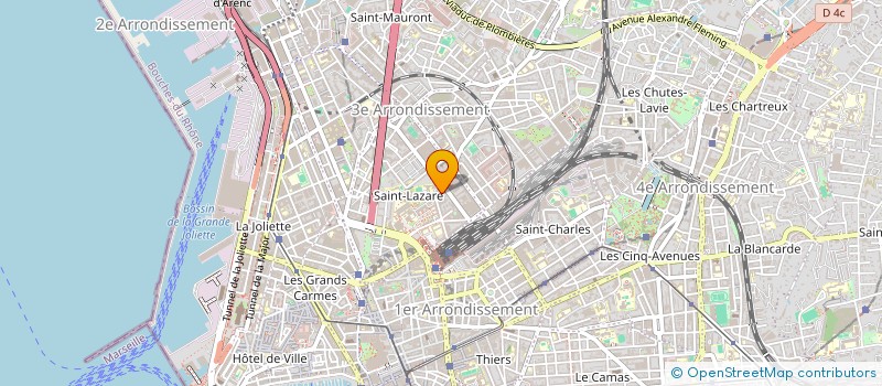 localisation de l'entreprise MONSIEUR MOHAMMED BIANE à MARSEILLE