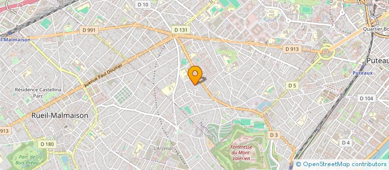 localisation de l'entreprise MONSIEUR MOHAMMED-BILLEL TAIEB-ATTOU  NANTERRE