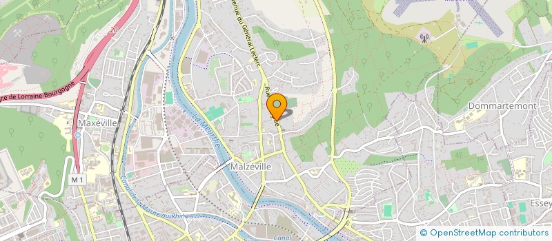 localisation de l'entreprise MONSIEUR MOHAMMED BLAHJI  MALZEVILLE