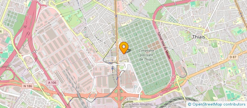 localisation de l'entreprise MONSIEUR MOHAMMED BOAOUINA  THIAIS