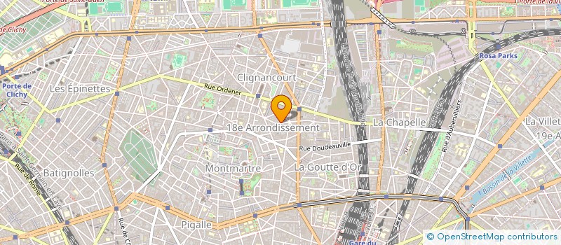 localisation de l'entreprise MONSIEUR MOHAMMED BODELLJADA  PARIS