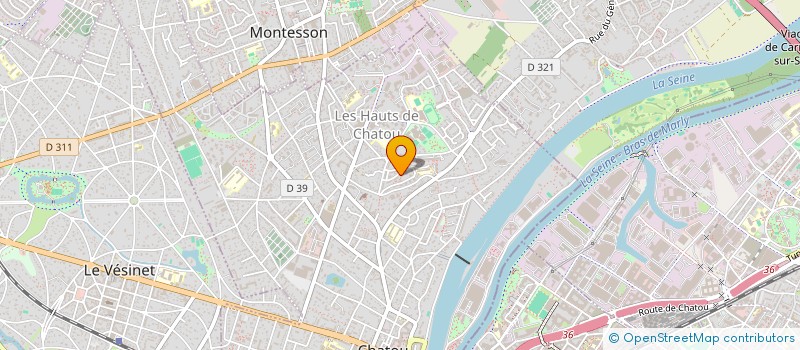 localisation de l'entreprise MONSIEUR MOHAMMED BOUABDALLAH  CHATOU