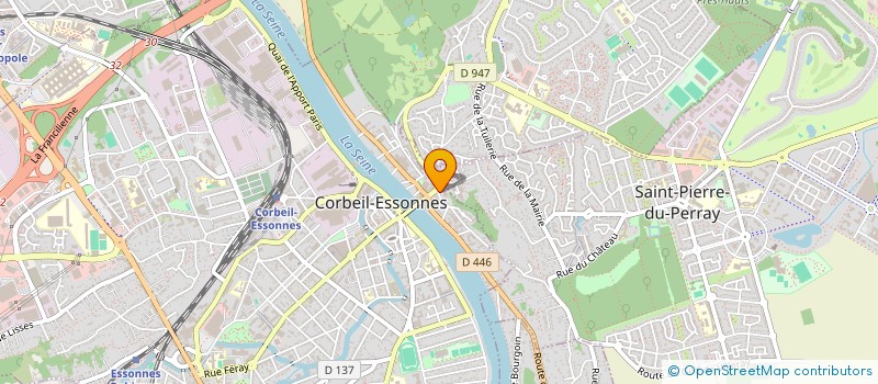 localisation de l'entreprise MONSIEUR MOHAMMED BOUABIDA à CORBEIL-ESSONNES
