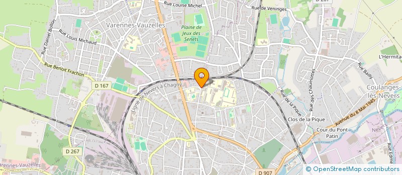 localisation de l'entreprise MONSIEUR MOHAMMED BOUAICHA à NEVERS