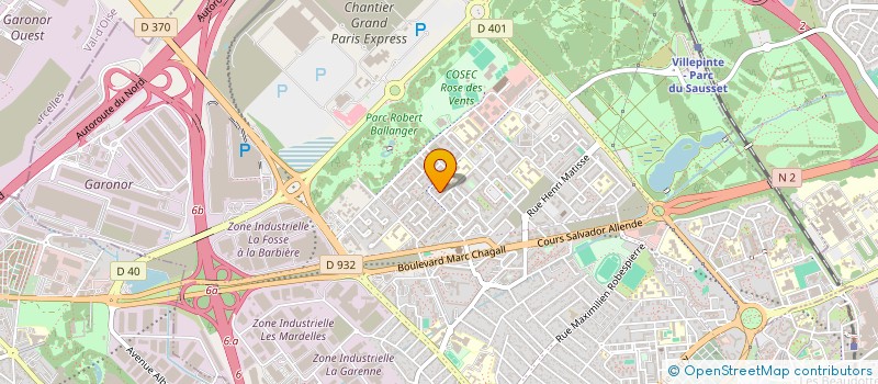 localisation de l'entreprise MONSIEUR MOHAMMED BOUAKLINE à AULNAY-SOUS-BOIS