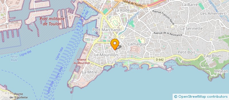 localisation de l'entreprise MONSIEUR MOHAMMED BOUALAM à TOULON