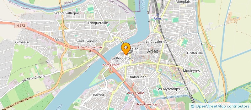localisation de l'entreprise MONSIEUR MOHAMMED BOUALITE à ARLES