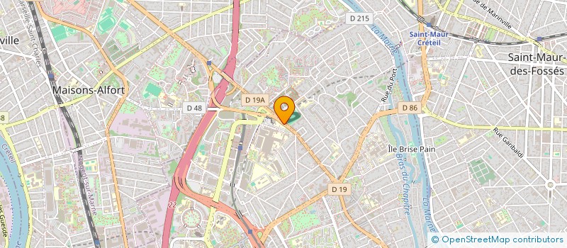 localisation de l'entreprise MONSIEUR MOHAMMED BOUANANE à CRETEIL