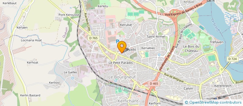 localisation de l'entreprise MONSIEUR MOHAMMED BOUATTOU à LORIENT