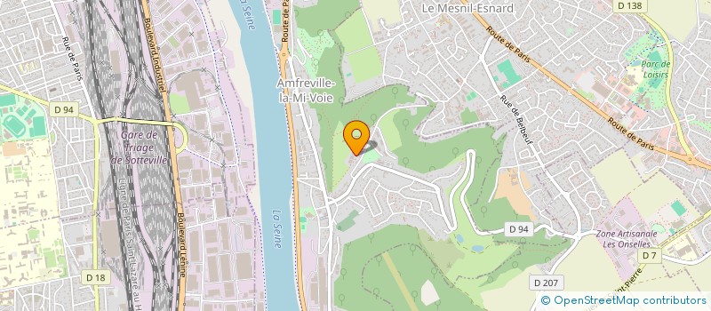 localisation de l'entreprise MONSIEUR MOHAMMED BOUAZIZ  AMFREVILLE-LA-MI-VOIE