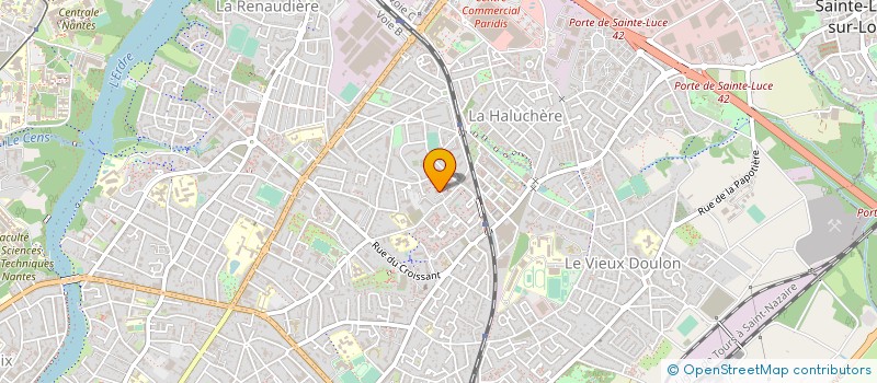 localisation de l'entreprise MONSIEUR MOHAMMED BOUCENNA à NANTES
