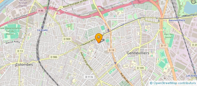 localisation de l'entreprise MONSIEUR MOHAMMED BOUCHAMA à ASNIERES-SUR-SEINE