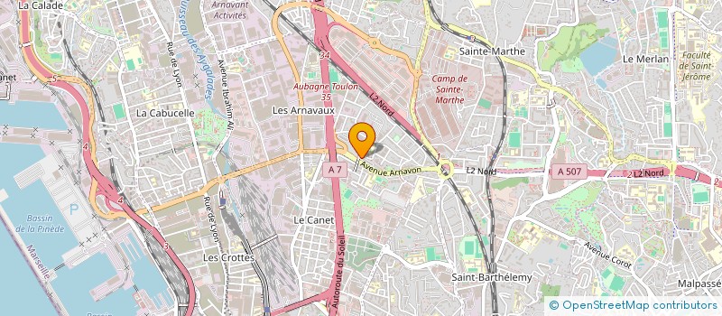 localisation de l'entreprise MONSIEUR MOHAMMED BOUDOUR  MARSEILLE