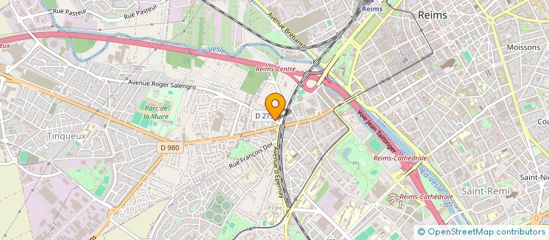 localisation de l'entreprise MONSIEUR MOHAMMED BOUFTINI  REIMS