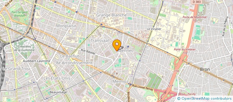 localisation de l'entreprise MONSIEUR MOHAMMED BOUGAA  LYON