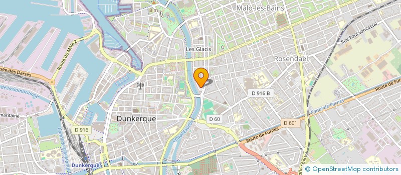 localisation de l'entreprise MONSIEUR MOHAMMED BOUGUERN à DUNKERQUE