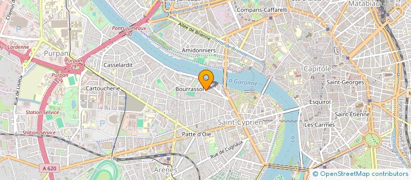 localisation de l'entreprise MONSIEUR MOHAMMED BOUHASSOUNE  TOULOUSE