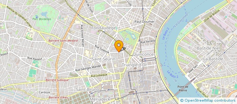 localisation de l'entreprise MONSIEUR MOHAMMED BOUIKNI  BORDEAUX