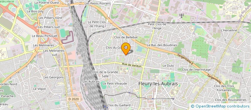 localisation de l'entreprise MONSIEUR MOHAMMED BOUJEMAOUI à FLEURY-LES-AUBRAIS