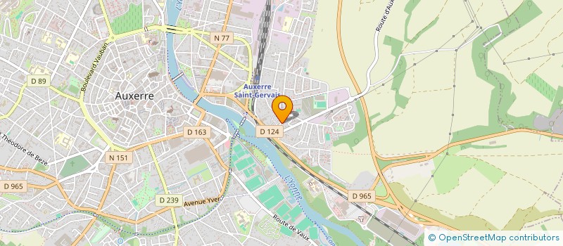 localisation de l'entreprise MONSIEUR MOHAMMED BOUJET à AUXERRE