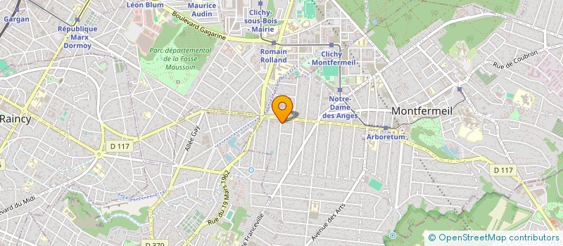 localisation de l'entreprise MONSIEUR MOHAMMED BOUJNANE à MONTFERMEIL