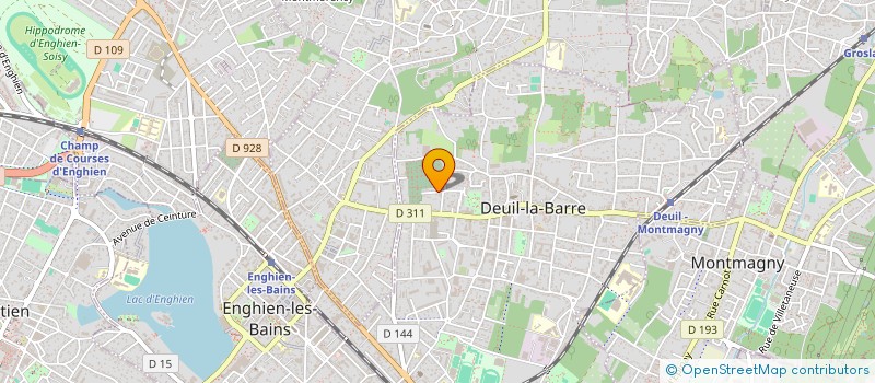 localisation de l'entreprise MONSIEUR MOHAMMED BOUKERCHE  DEUIL-LA-BARRE